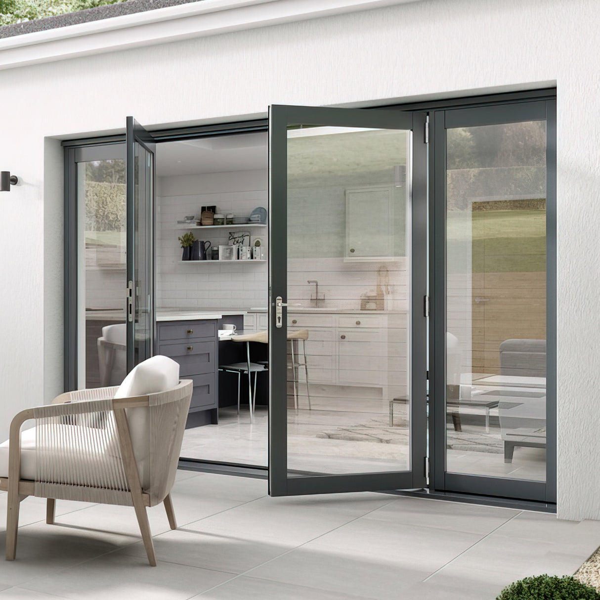 108 x 80 Bifold Door (AGA Doors) – AGA Doors® Windows & Doors