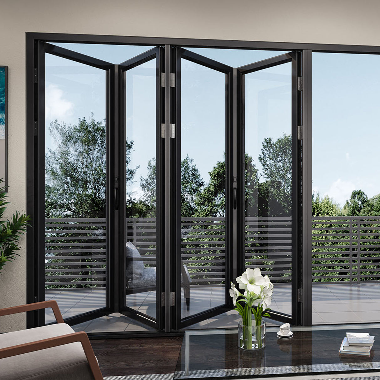 144 x 96 Bifold Door (AGA Doors)